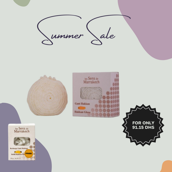 Buy set Hakkan Glove with Hakkan Refill Orange Blossom Sale