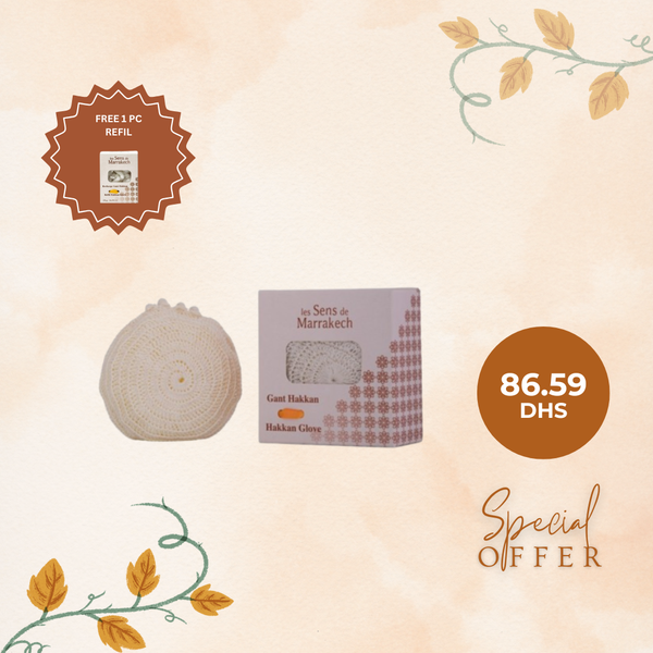 Buy set Hakkan Glove with Hakkan Refill Orange Blossom Sale