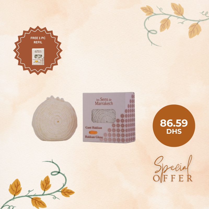 Buy set Hakkan Glove with Hakkan Refill Orange Blossom Sale