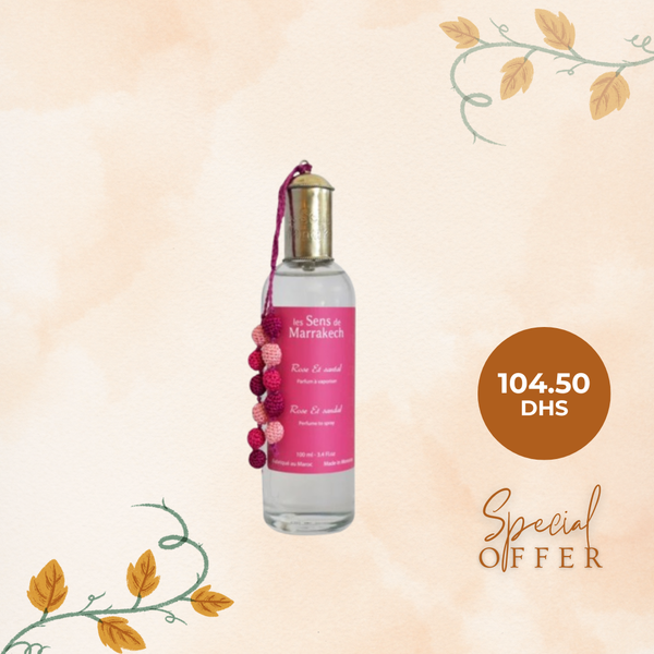 ROSE SANDAL SPRAY