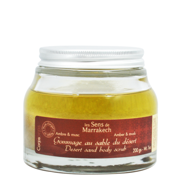 Desert Sand Body Scrub, Amber & Musk - miahsupplies.com