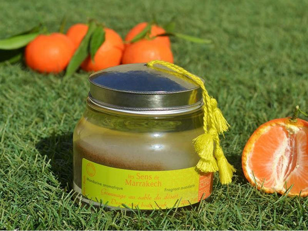 Desert Sand Body Scrub, Aromatic Mandarin - miahsupplies.com