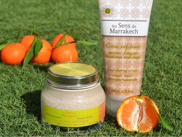 Exfoliating Cream Argan Seeds Aromatic Mandarin